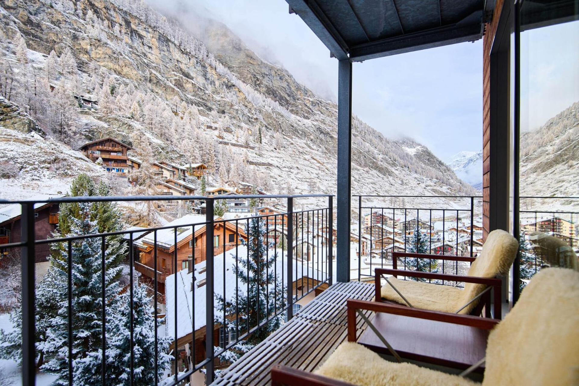 The Omnia Hotel Zermatt Exterior foto