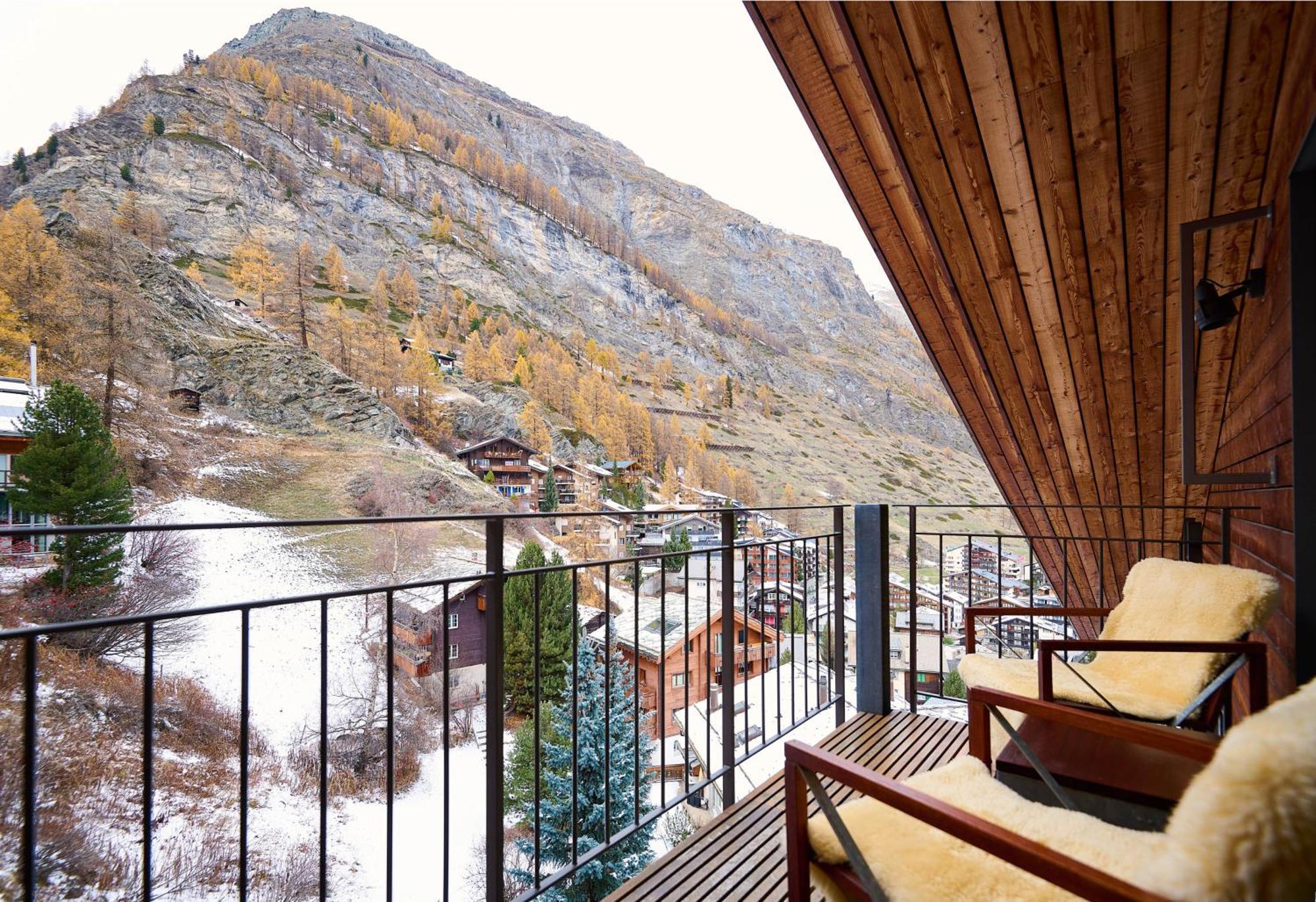 The Omnia Hotel Zermatt Exterior foto